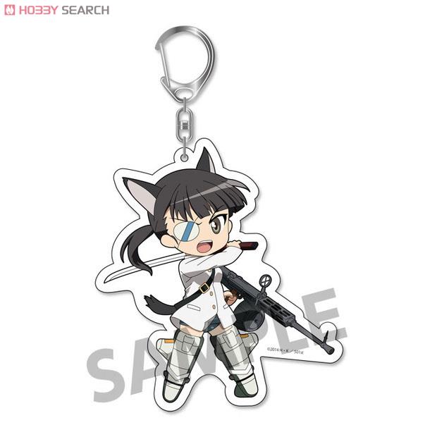 Pikuriru! Strike Witches Operation Victory Arrow Trading Acrylic Key Ring Vol.2 Set of 6 (Anime Toy) Item picture1