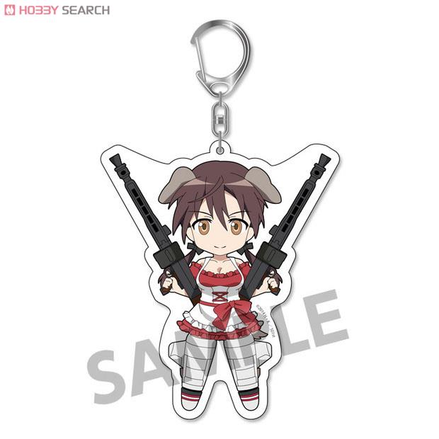 Pikuriru! Strike Witches Operation Victory Arrow Trading Acrylic Key Ring Vol.2 Set of 6 (Anime Toy) Item picture5