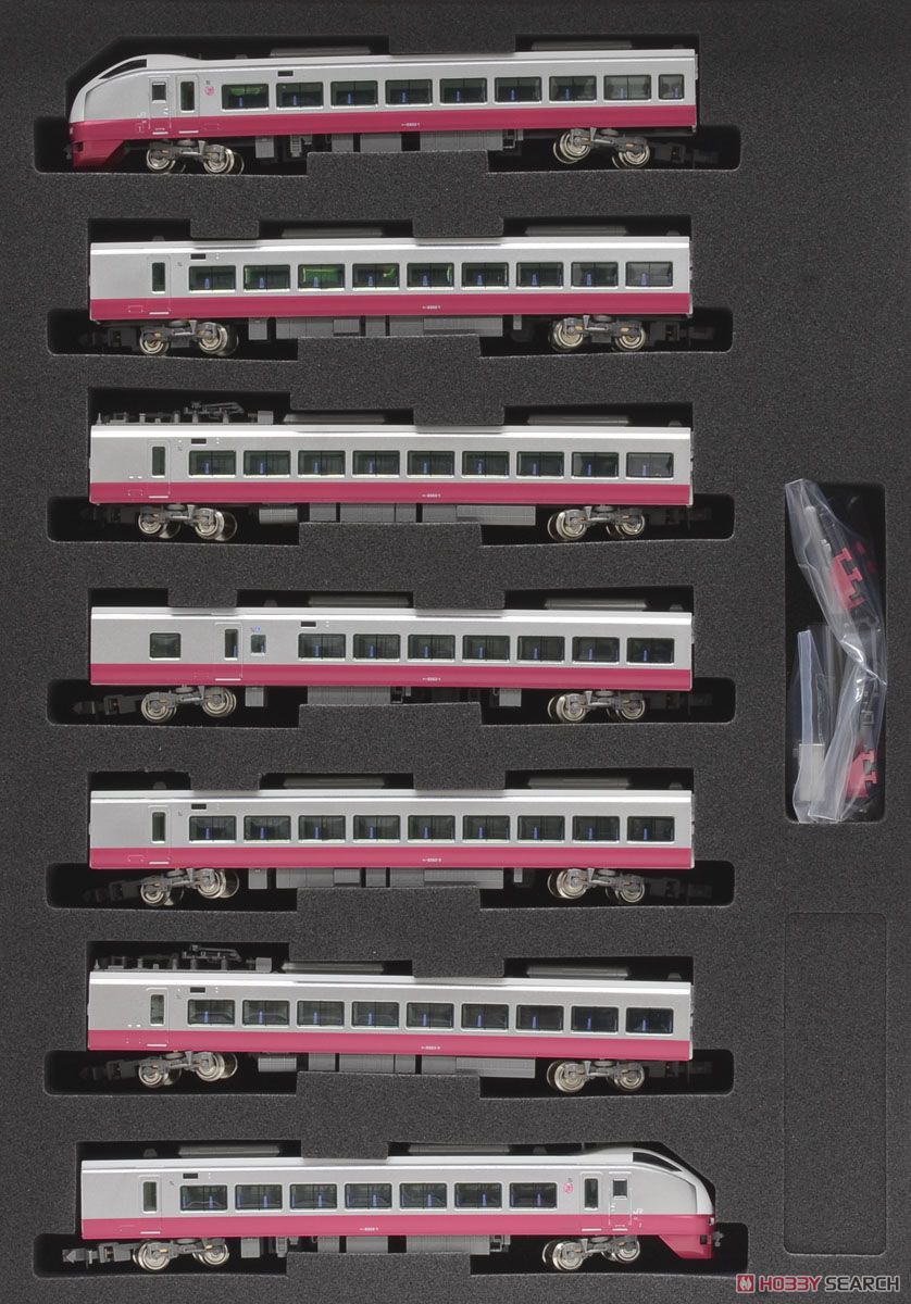 Series E653 `Fresh Hitachi/Red` Seven Car Formation Set (w/Motor) (7-Car Set) (Pre-colored Completed) (Model Train) 商品画像1