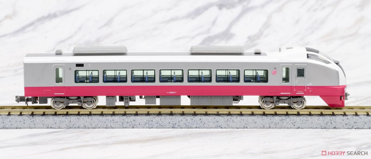 Series E653 `Fresh Hitachi/Red` Seven Car Formation Set (w/Motor) (7-Car Set) (Pre-colored Completed) (Model Train) 商品画像10