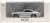 マセラティ 5000 GT ベルトーネ 1961 シルバー (4 フロントライト) (ミニカー) パッケージ1