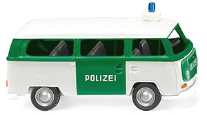 (HO) VW T2 Bus Police Car (Model Train)
