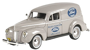 1940 FORD PANEL VAN `Folkstone Gray` (ミニカー)