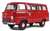 Ford 400E ロンドン消防署 ミニバス (レッド) (ミニカー) 商品画像1