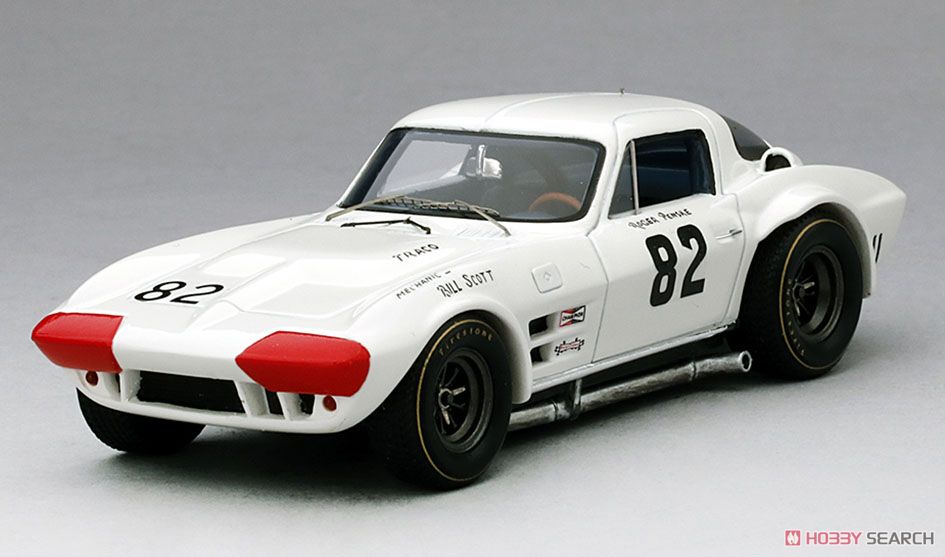 シボレー コルベット グランスポーツ #82 1964 ナッソー スピードウイーク 優勝車 (ミニカー) 商品画像1