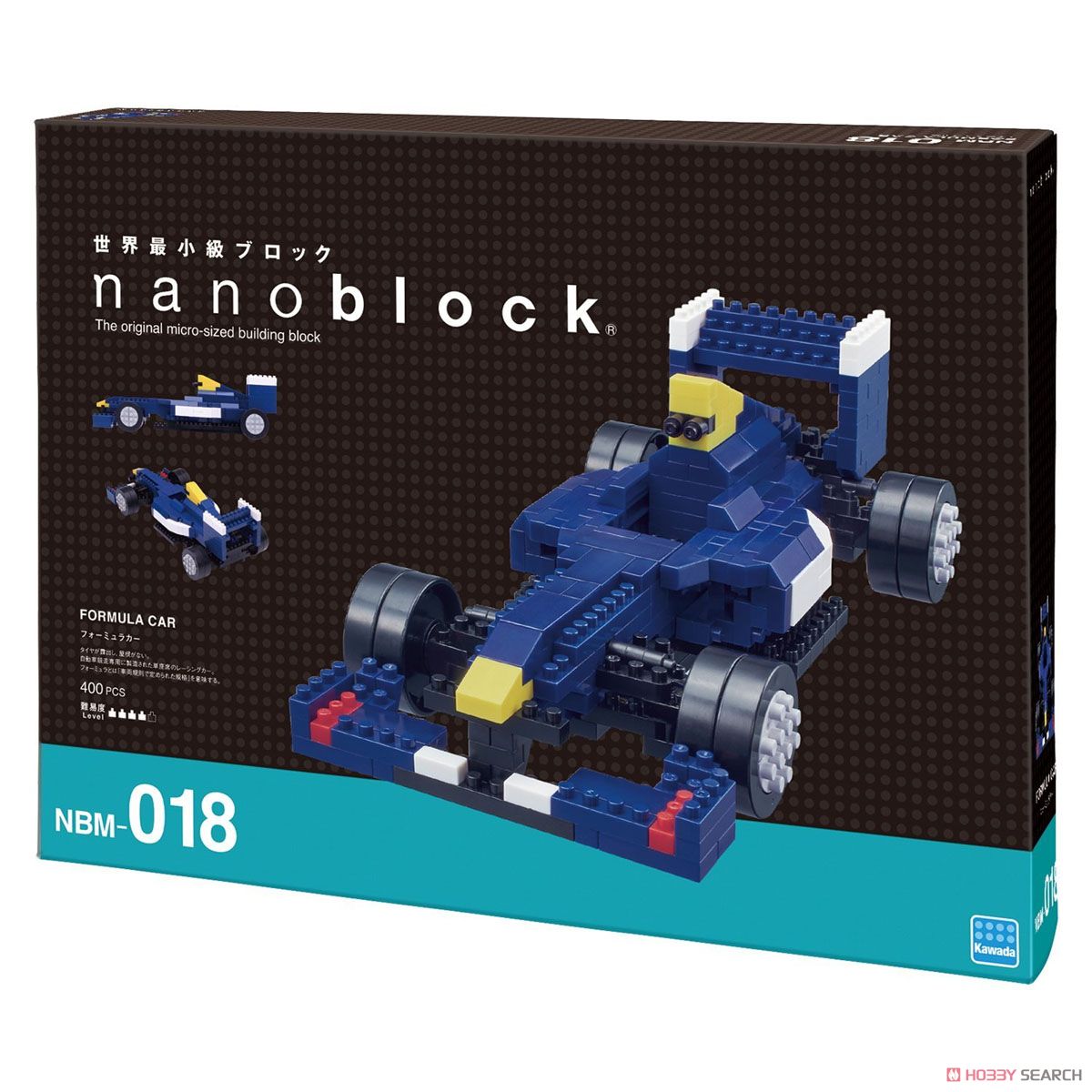 nanoblock フォーミュラカー (ブロック) パッケージ1