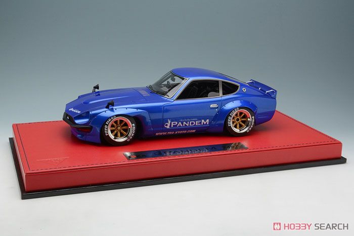 Rocket Bunny PANDEM 240Z RS Watanabe R type Wheel メタリックブルー (ミニカー) 商品画像1