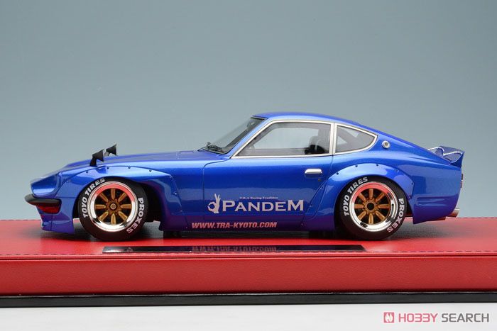 Rocket Bunny PANDEM 240Z RS Watanabe R type Wheel メタリックブルー (ミニカー) 商品画像2