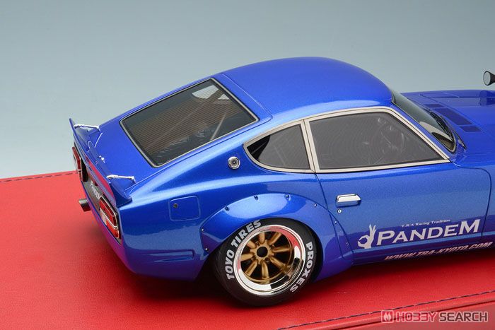 Rocket Bunny PANDEM 240Z RS Watanabe R type Wheel メタリックブルー (ミニカー) 商品画像3