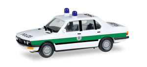 (HO) BMW 528i Bavarian Police Department (Model Train)