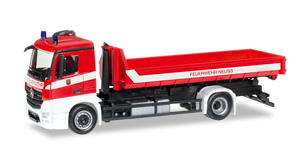 (HO) Mercedes-Benz Antos Truck Chassis `Neuss Fire Department` (MB Antos LKW) (Model Train)