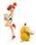 G.E.M. Series Pokemon Misty, Togepi, and Psyduck (PVC Figure) Item picture1