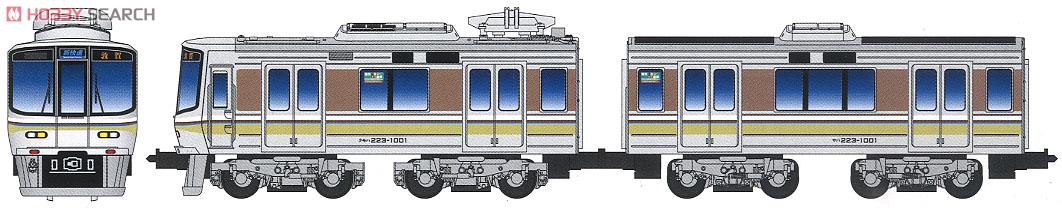 Bトレインショーティー 223系 1000番台 (2両セット) (鉄道模型) その他の画像1