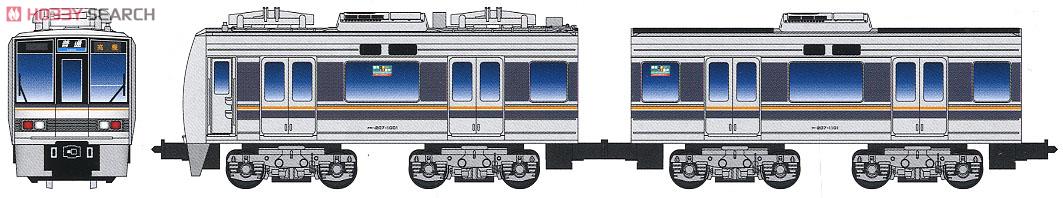Bトレインショーティー JR西日本 207系 1000番台 (2両セット) (鉄道模型) その他の画像1