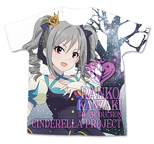 アイドルマスター シンデレラガールズ マイファーストスター!! 神崎蘭子フルグラフィックTシャツ WHITE L (キャラクターグッズ)