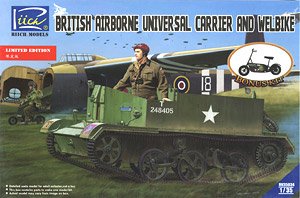 British Airborne Universal Carrier and Welbike Limited Edition (Plastic model)