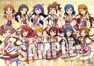 [The Idolm@ster Million Live!] B2 Clear Poster (Anime Toy)