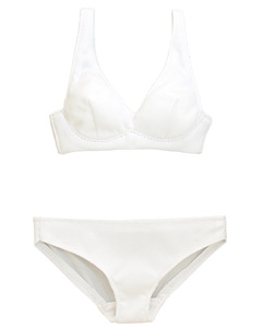 AZO2 Simple Under Wear Set (White) (Fashion Doll)