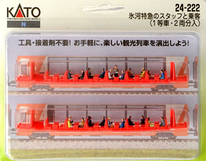 (N)Figure : Staff and Passengers of Glacier Express (1st Class Car/for 2-Car) (Model Train)