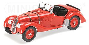 BMW 328 1936 レッド (ミニカー)