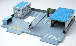 The Building Collection 145 Midtown Ticket Counter (Bus Office Set) (Model Train)