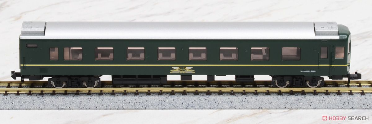【限定品】 JR 24系客車 (特別なトワイライトエクスプレス・8両フル編成) セット (8両セット) (鉄道模型) 商品画像10