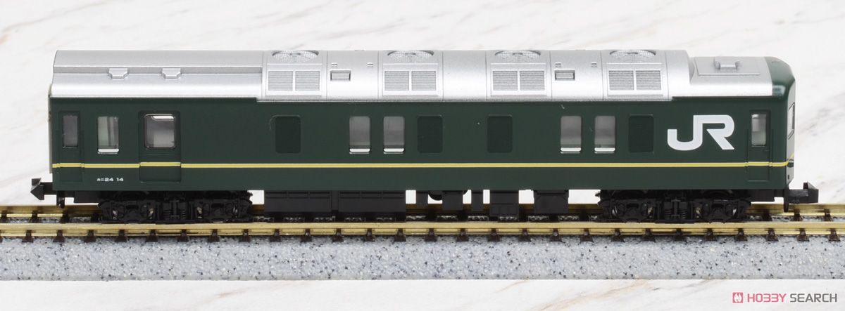 【限定品】 JR 24系客車 (特別なトワイライトエクスプレス・8両フル編成) セット (8両セット) (鉄道模型) 商品画像11