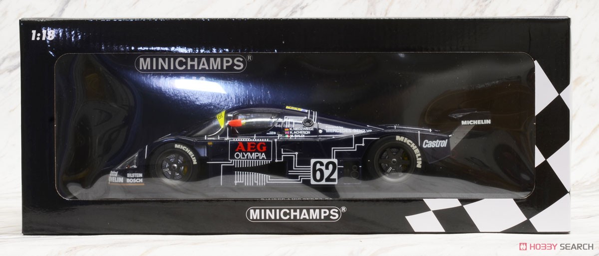 ザウバー メルセデス C9 `TEAM SAUBER MERCEDES` NIEDZWIEDZ/ACHESON 24h ル・マン 1988 (ミニカー) パッケージ1