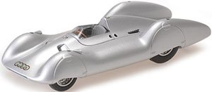 Auto Union Type D STROMLINIE HERMANN PAUL MULLER Nurburgring June Test 1935 (Diecast Car)