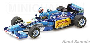 Set Benetton Renault B195 + Figurine Michael Schumacher 1995 (Diecast Car)