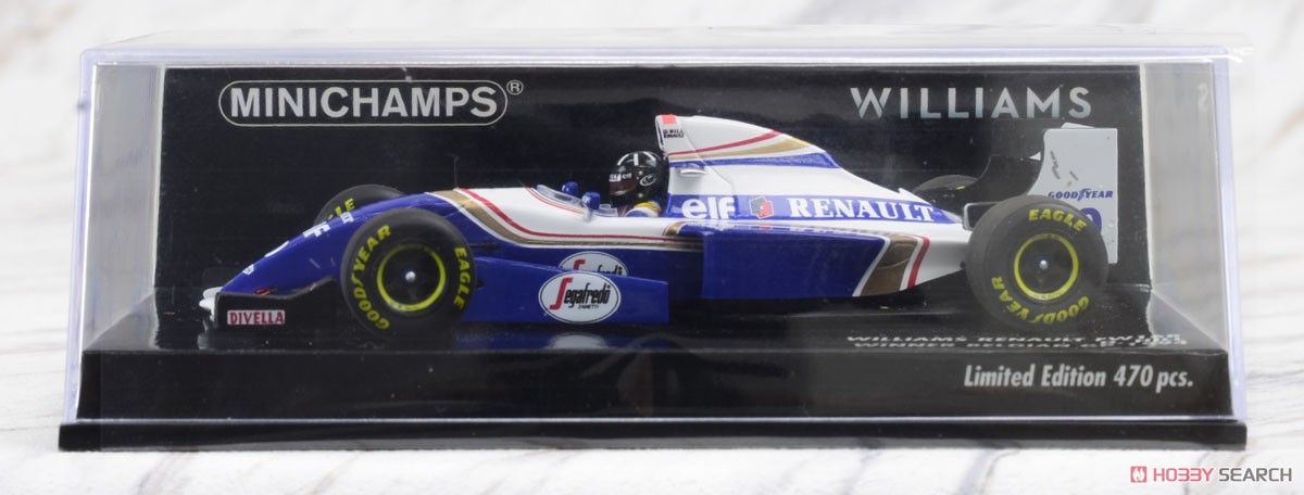 ウィリアムズ ルノー FW16 デーモン・ヒル スパ・フランコルシャン 1994 ウィナー (ミニカー) パッケージ1