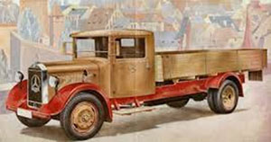 メルセデス・ベンツ LO2750 プラットホームトラック 1934-38 (ミニカー)
