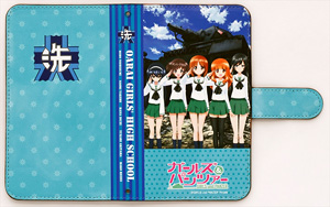Girls und Panzer Notebook Tyep Smart Phone Case B (Anime Toy)