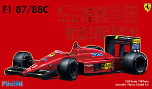 フェラーリ F1-87/88C (プラモデル)