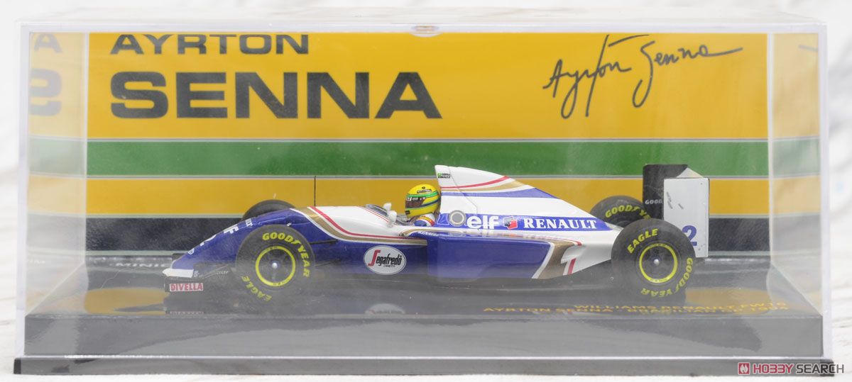 ウィリアムズ ルノー FW16 A.セナ ブラジルGP 1994 セナ・コレクション (ミニカー) パッケージ1