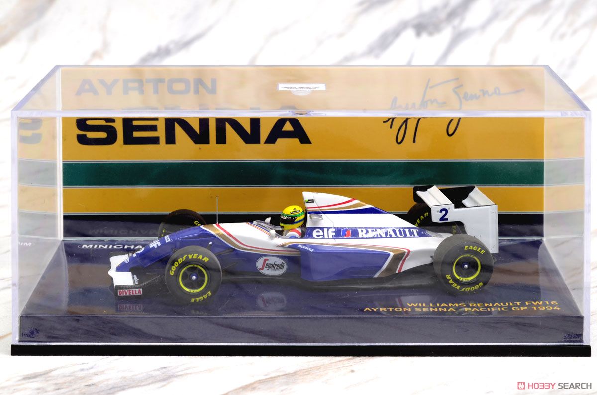 ウィリアムズ ルノー FW16 A.セナ パシフィックGP 1994 セナ・コレクション (ミニカー) 商品画像1