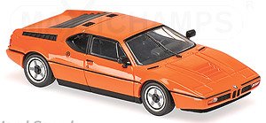 BMW M1 1979 オレンジ (ミニカー)