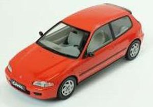 1992 Honda Civic EG 6 Red (Diecast Car)