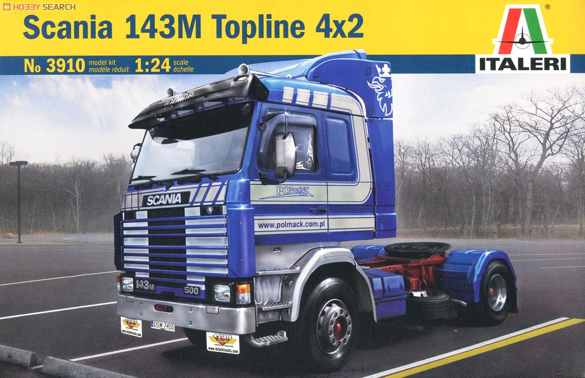 スカニア 143M トップライン 4x2 トラクターヘッド (プラモデル) パッケージ1