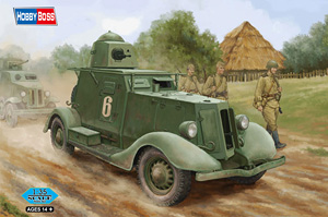 ソビエト BA-20 装甲車 1937年型 (プラモデル)