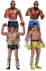 Rocky/ 40th Anniversary 7 inch Action Figure Series1 Rocky 3 (Set of 4) (Completed)
