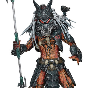 Predator / 7 Inch Action Figure Series Deluxe: Classic Kenner Clan Leader Predator (Completed)