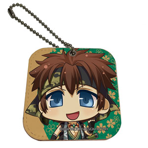 Leather Mirror Charm [Hakuoki Shinkai] 07 Shinpachi Nagakura (Anime Toy)