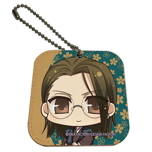 Leather Mirror Charm [Hakuoki Shinkai] 08 Keisuke Sannan (Anime Toy)