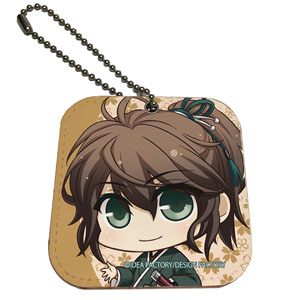 Leather Mirror Charm [Hakuoki Shinkai] 10 Hachiro Iba (Anime Toy)