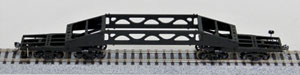 1/80(HO) Split Dropping Type Large Freight Car SHIKI195 Kit (Unassembled Kit) (Model Train)