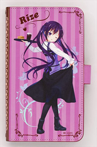 Is the Order a Rabbit?? Notebook Type Smart Phone Case Rize (M) (Anime Toy)