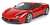 フェラーリ 488 GTB オプショナル カーボンファイバー/New メタリック ロッソコルサ 322 (ケース付) (ミニカー) 商品画像1