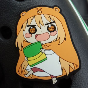 Himouto! Umaru-chan Shoebadge Umaru & Potato (Anime Toy)