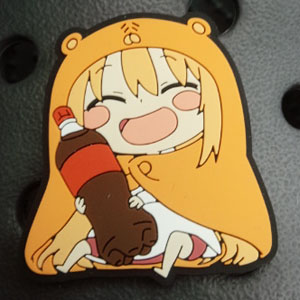 Himouto! Umaru-chan Shoebadge Umaru & Cola (Anime Toy)